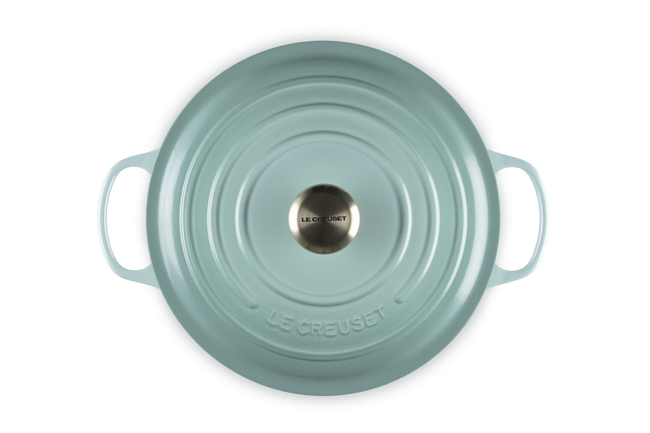 Cast Iron Signature Round CasseroleSage image number 4